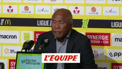 Kombouaré : « Une énorme déception » - Foot - L1 - Nantes