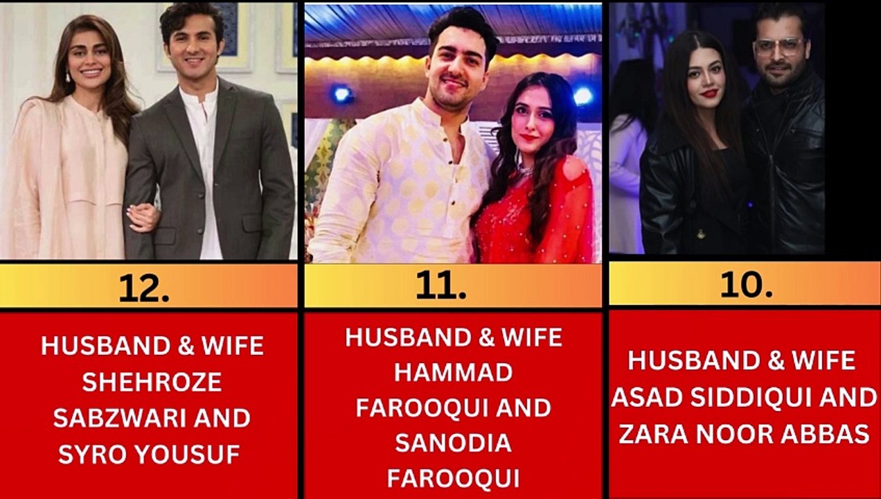 12 Most Beautiful Couples of Pakistan | The Ultimate Couple Goals!