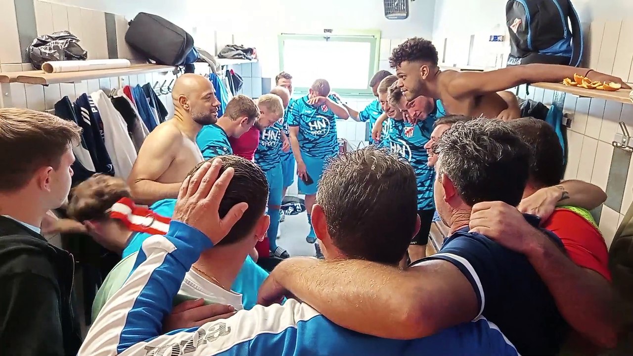 Célébration qualif ! 3eme tour de coupe de France le 15/09/2024