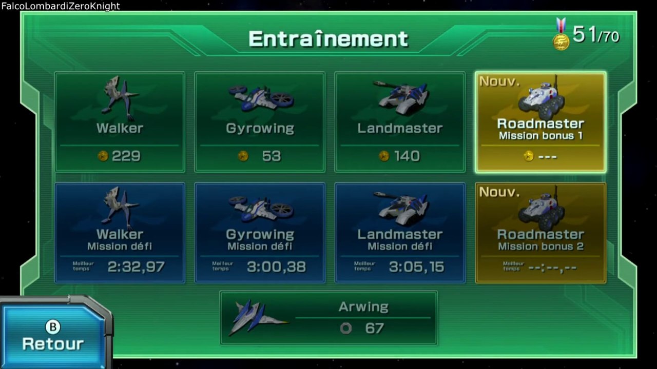 Star Fox Zero (Walkthrough FR) épisode 23: Roadmaster - Mission bonus 1 & Mission bonus 2