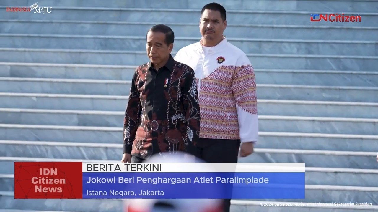 Jokowi Berikan Penghargaan untuk Atlet Paralimpiade Paris 2024