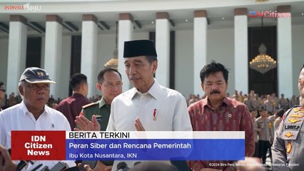 Jokowi Bahas Peran Angkatan Siber dan Rencana Pemerintah Baru