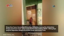 Video Viral Pria Maling Tewas Karena Terjepit Pintu