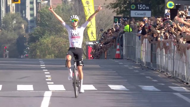 Cyclisme - Grand Prix de Montréal 2024 - Highlights - Tadej Pogacar écrase le GP de Montréal, Julian Alaphilippe sur le podium