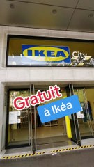 Les choses gratuites à Ikea
