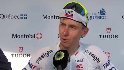 Cycling - Grand Prix de Montréal 2024 - Tadej Pogacar : "A big boost before the World in Zurick... I cannot wait, I'm ready"