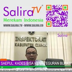 Saepul: Kades Bisa Kena Teguran Bupati Bila Hasil Pemanfaatan Kekayaan Desa Tidak Masuk ke Rekening Desanya