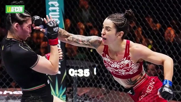 Irene Aldana sufre brutal corte en el rostro en su derrota ante a Norma Dumont