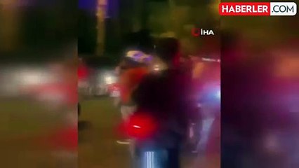 Yer: Adana! Dehşet saçan genç kız ayağından vurularak etkisiz hale getirildi