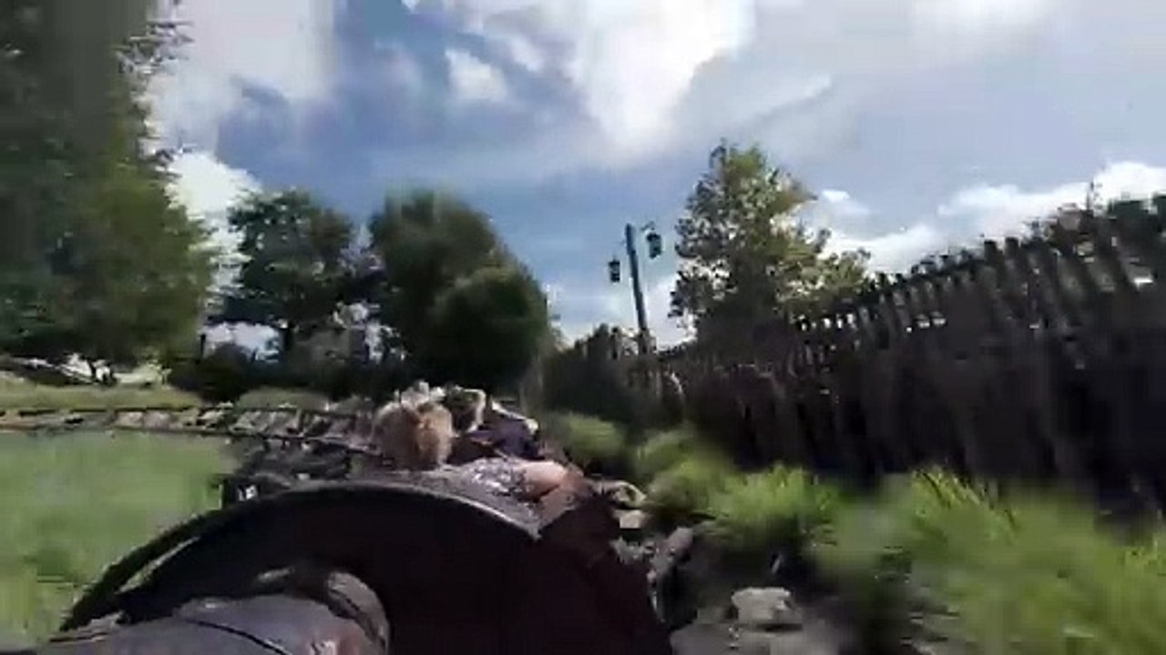 Disney's Seven Dwarfs Mine Train Roller-coaster! #sevendwarfs