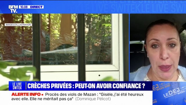 Je me suis aperçue que ma fille était rentrée avec des bleus sur la joue : Leila Arfaoui, maman qui avait inscrit sa fille dans une crèche People & Baby à Lyon, témoigne sur BFMTV