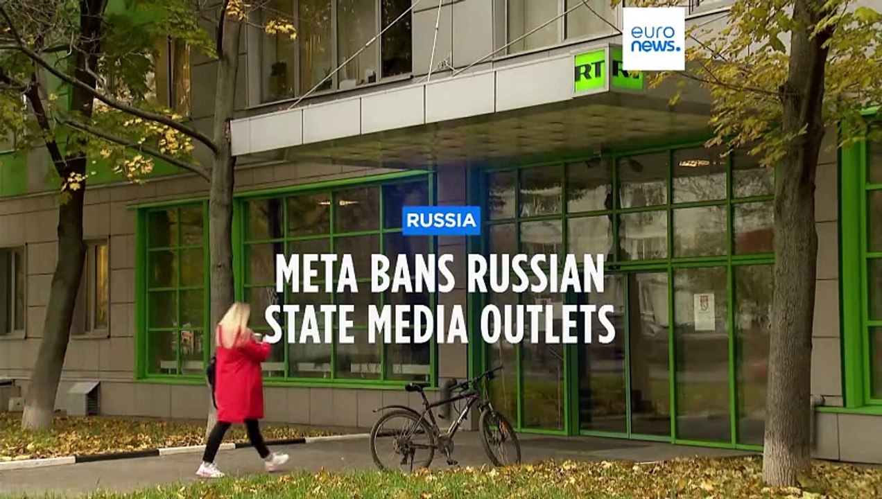 Meta bans Russian state media over 'foreign influence'