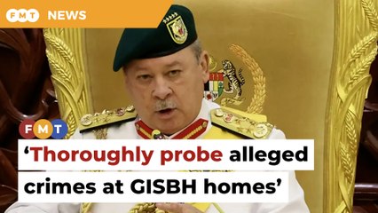 King calls for swift, thorough probe into alleged crimes at GISBH homes