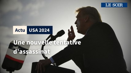 Etats-Unis: Trump réchappe à une nouvelle tentative d'assassinat présumée