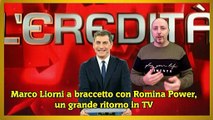 Marco Liorni a braccetto con Romina Power, un grande ritorno in TV