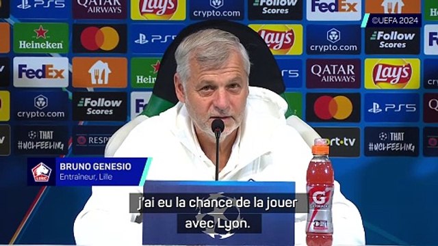 Genesio : Contre City, les gens parient sur la minute de leur premier but...