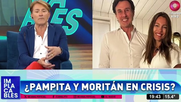 Fuertes rumores de crisis entre Pampita y Roberto García Moritán: Él estuvo parando en un hotel