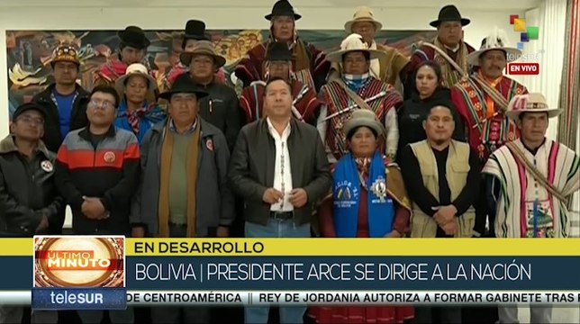 Presidente Luis Arce envió un importante mensaje a la nación