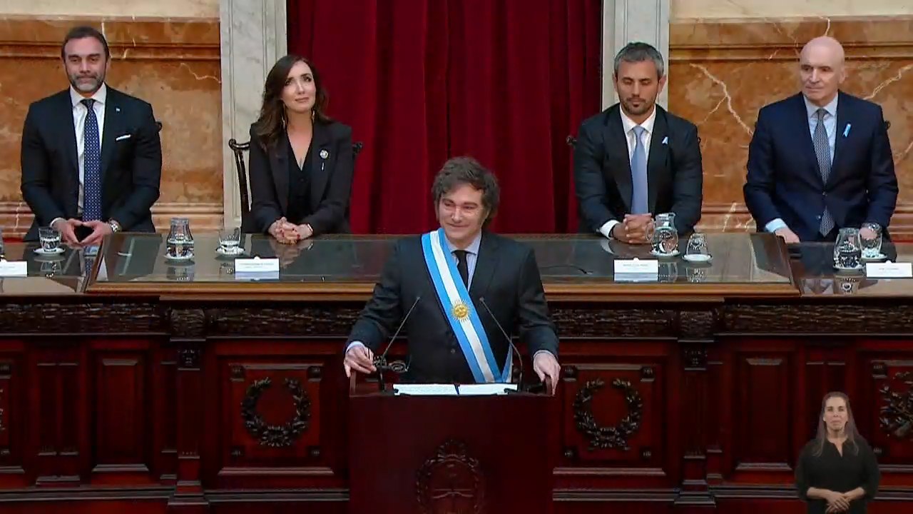 El tenso cruce entre Milei y el diputado Germán Martínez en el Congreso