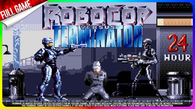 RoboCop Versus The Terminator [Sega Genesis ‧ US]