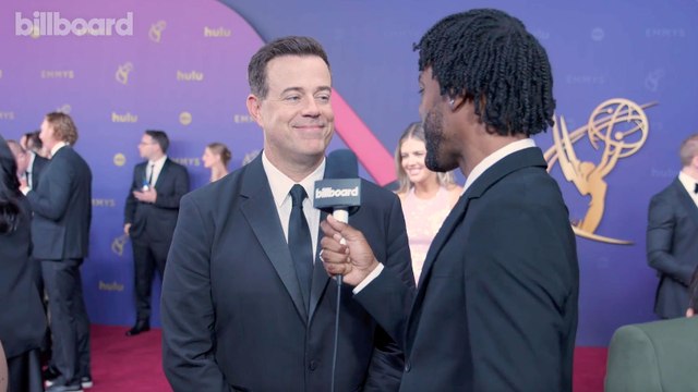 Carson Daly Admits He Would Want Eminem To Co-Host 'Total Request Live' If He Did An Episode Today | Emmy Awards 2024