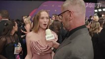Hannah Einbinder Red Carpet Interview 2024 Emmy Awards
