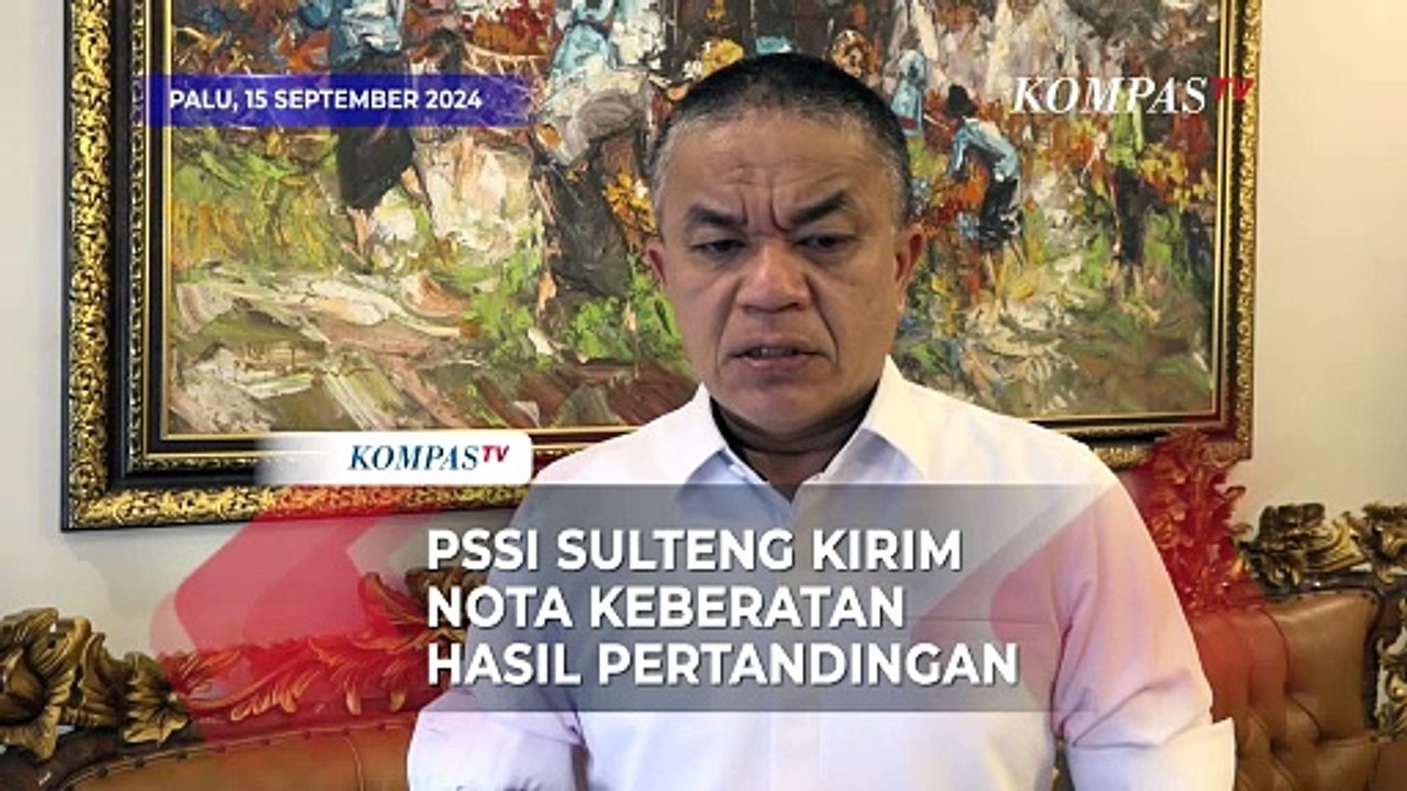 PSSI Sulteng Kirim Nota Keberatan Hasil Pertandingan PON XXI 2024 Antara Aceh VS Sulawesi Tengah