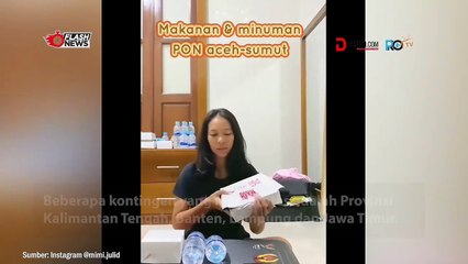 Atlet PON 2024 Protes Kualitas Konsumsi di Aceh