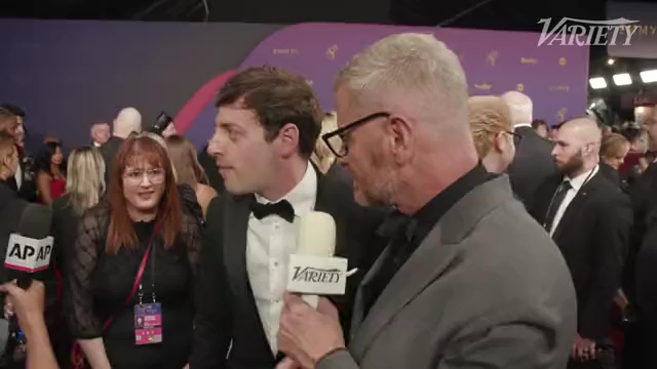 Alex Edelman Red Carpet Interview 2024 Emmy Awards