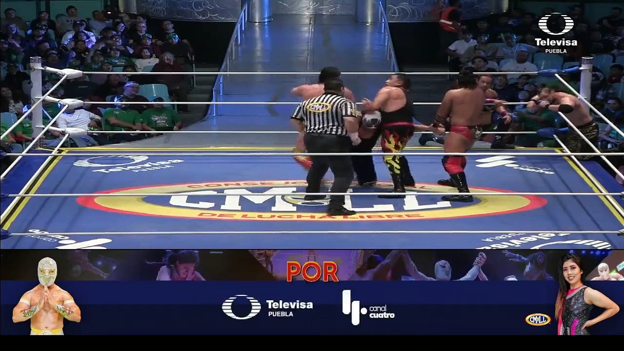 Atlantis, Flip Gordon, Volador Jr. vs Ángel de Oro, Averno, Niebla Roja
