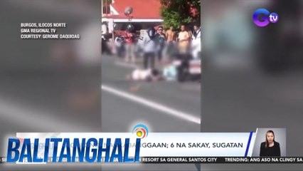 2 garong, nagkabanggaan; 6 na sakay, sugatan | Balitanghali