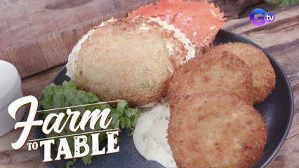 Chef JR Royol serves up his special Crab cakes! | Farm To Table