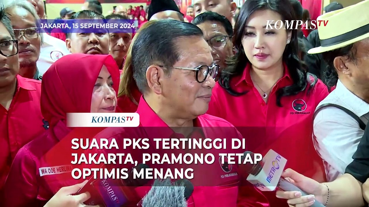 Suara PKS Tertinggi di Jakarta, Pramono Tetap O...