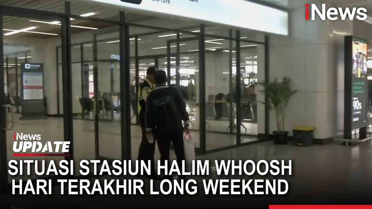 Hari Terakhir Libur Panjang Maulid Nabi, Begini Situasi di Stasiun Kereta Cepat Whoosh Halim