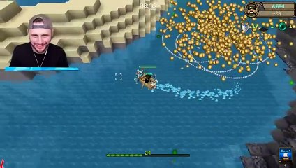 SSUNDEE Catching a 7,108,493 Pound Fish (Minecraft)
