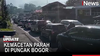 Macet Total di Jalur Puncak Bogor, Satu Wisatawan Meninggal Dunia