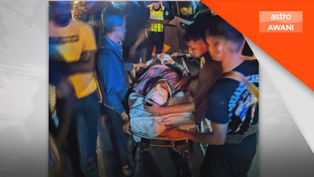 34 cedera bas persiaran dua tingkat terbabas