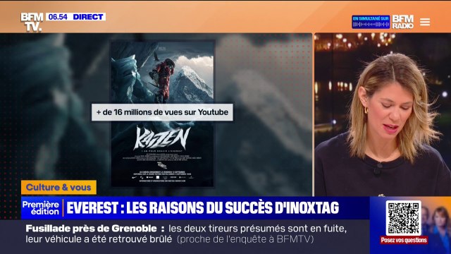 16 millions de vues sur Youtube, 340.000 entrées pour la séance unique... Les raisons du succès de Kaizen , le documentaire d'Inoxtag