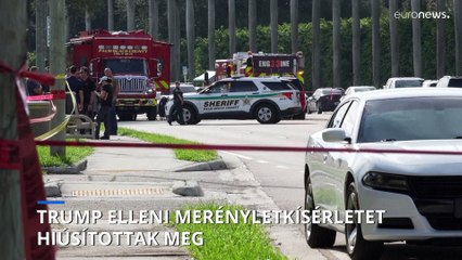 Lövések dördültek Trump golfklubjában, a volt elnök biztonságban van