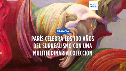 Famosos cuadros surrealistas expuestos en París en el centenario del movimiento