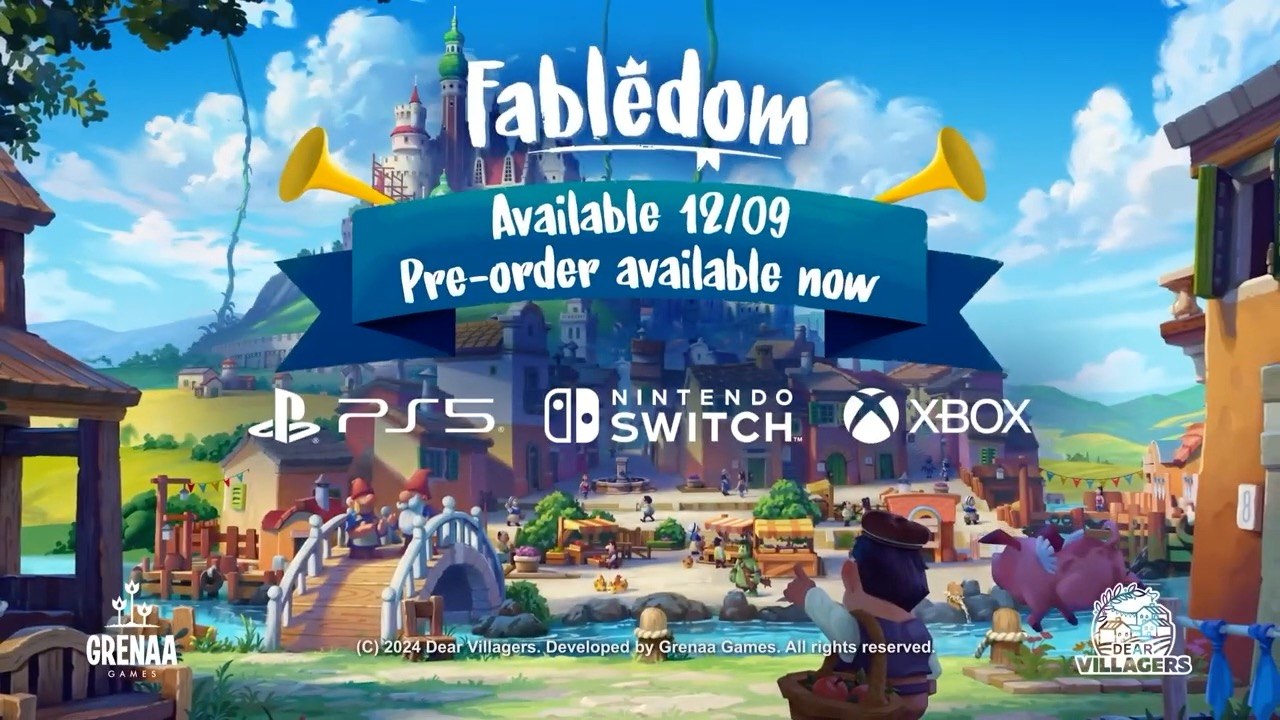 Fabledom Official Console Gameplay Trailer