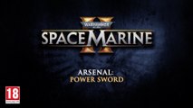 Warhammer 40000 Space Marine 2 Official Power Sword Trailer