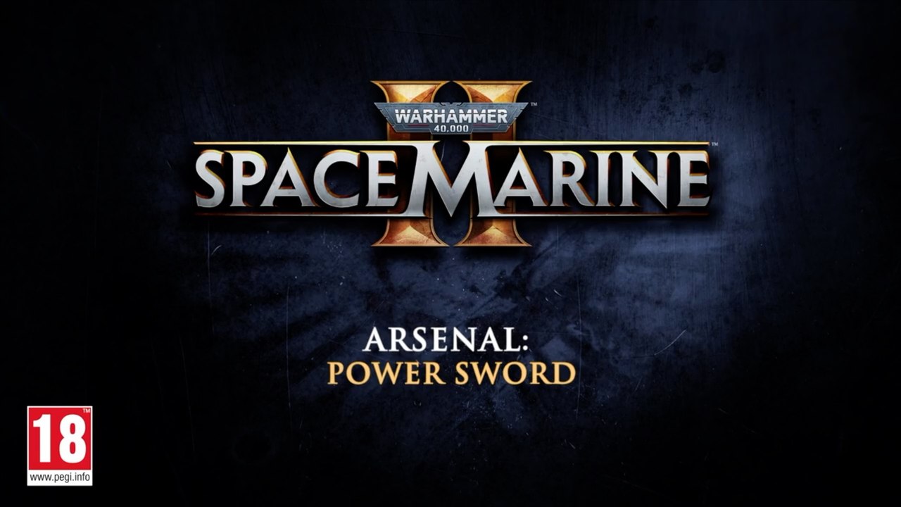 Warhammer 40000 Space Marine 2 Official Power Sword Trailer