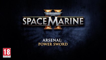 Warhammer 40000 Space Marine 2 Official Power Sword Trailer