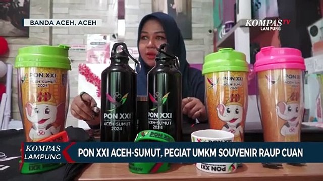 PON XXI Aceh-Sumut, Pegiat UMKM Souvenir Raup Cuan