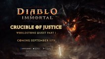 Diablo Immortal Official Crucible of Justice Cinematic Trailer