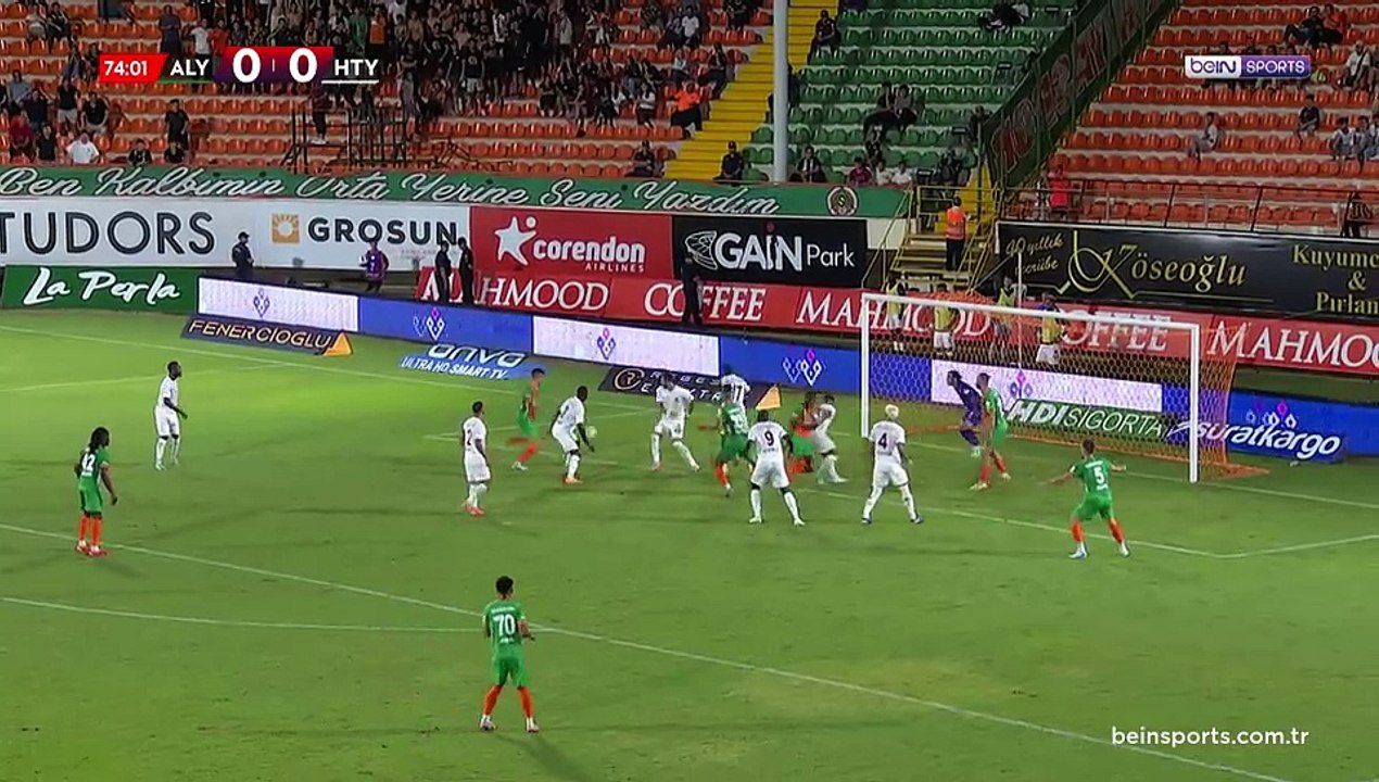 ÖZET | Corendon Alanyaspor 0-0 Atakaş Hatayspor