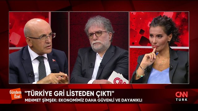 Hazine ve Maliye Bakanı Mehmet Şimşek, Türkiye ekonomisinin yol haritasını CNN TÜRK'te anlattı (Programın Tamamı)
