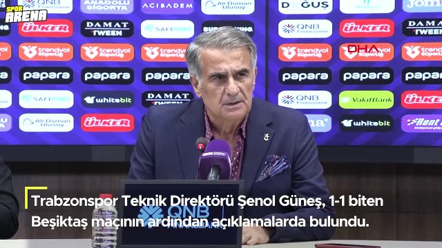Şenol Güneş: Böyle bir maçı daha görmek istemiyoruz | Hakemler kuralları bilmiyor