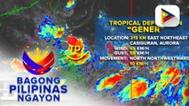 Signal no. 1 nakataas sa ilang lugar sa Luzon dahil sa #GenerPH